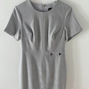 Women's Grey Banana Republic Pencil Dress size 4P